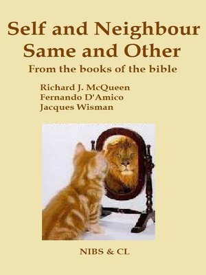 cover image of Self and Neighbour, Same and Other